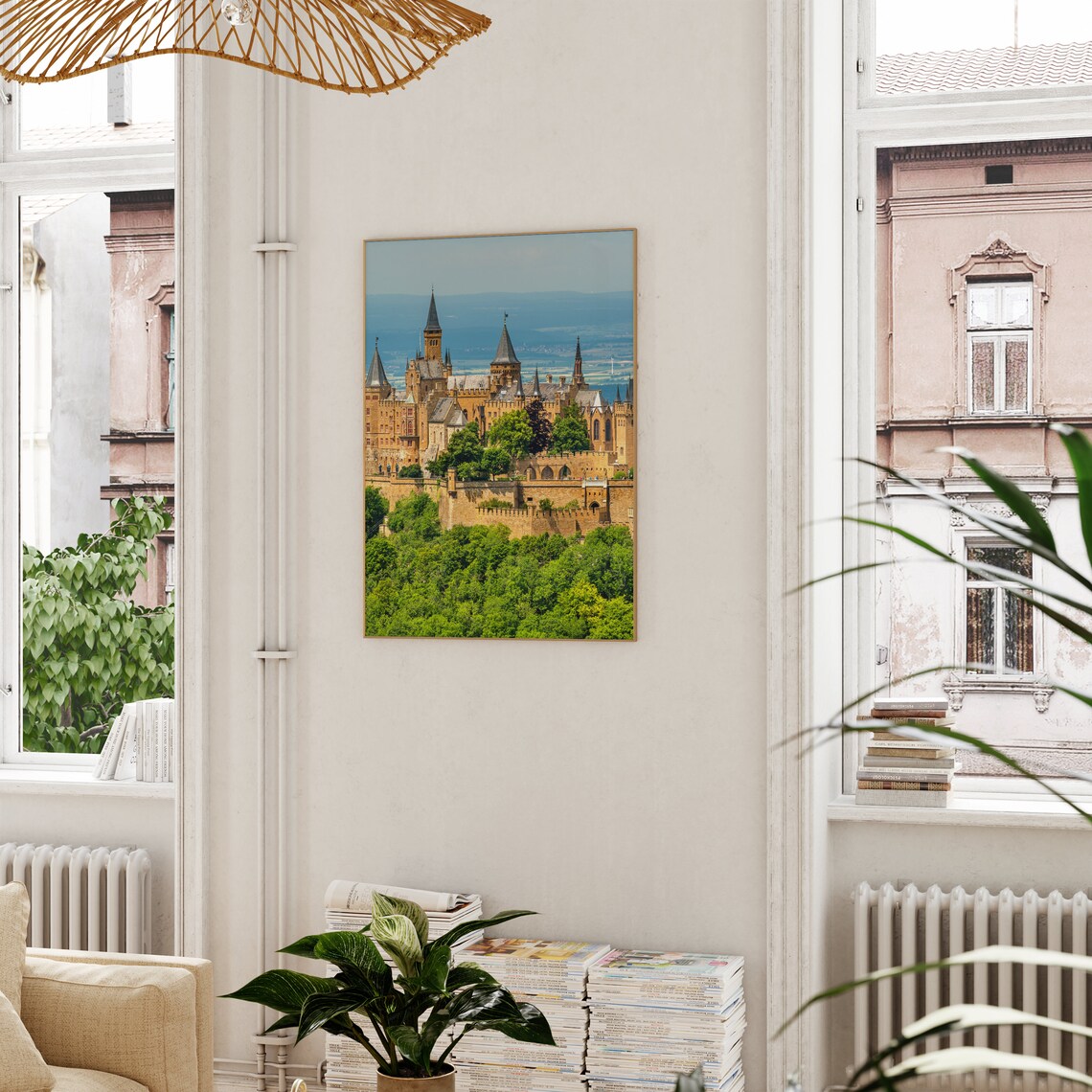 Hohenzollern Castle Germany Fairytale Hilltop Fortress Poster - Image 3