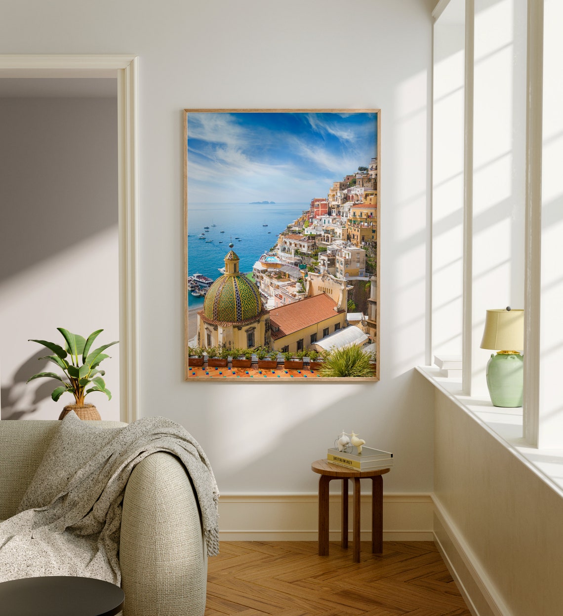 Positano Amalfi Coast Colorful Cliffside Village Italy Poster - Image 5