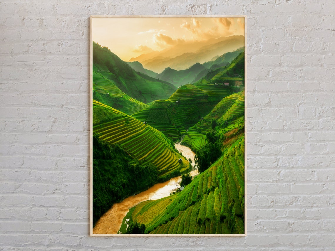 Real Photo Vietnam Print Vietnam Wall Art Vietnam Poster Vietnam Photo Vietnam Poster Print Vietnam Wall Decor Asia Poster