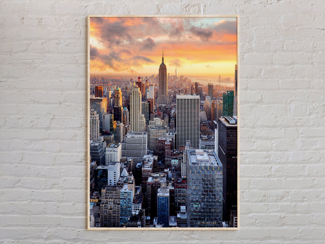 Real Photo New York City Print New York City Wall Art New York City Poster New York City Photo New York City Poster Print