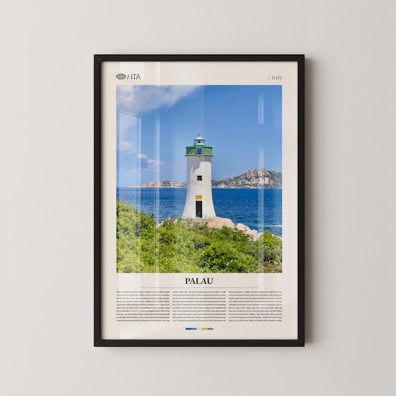 Palau Print Wall Art Poster Photography Pacific Island Landscape Tropical Ocean Decor
