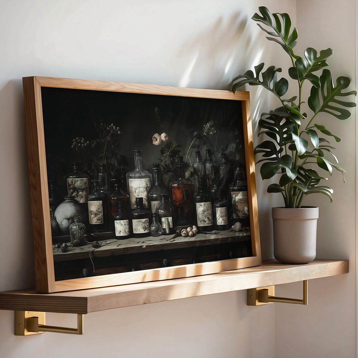Witches Apothecary Vintage Halloween Art Print - Image 5