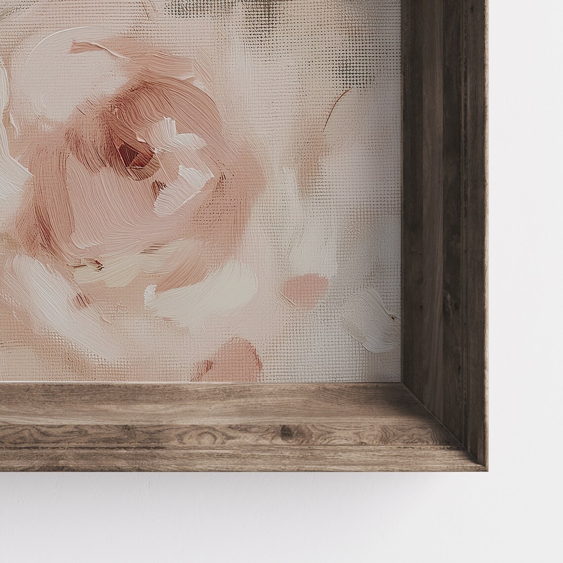 Pink Floral Painting, Vintage Flower Art Print - Image 3