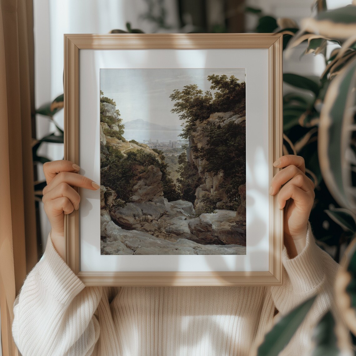 Mountain Landscape Vintage Art Print - Image 4