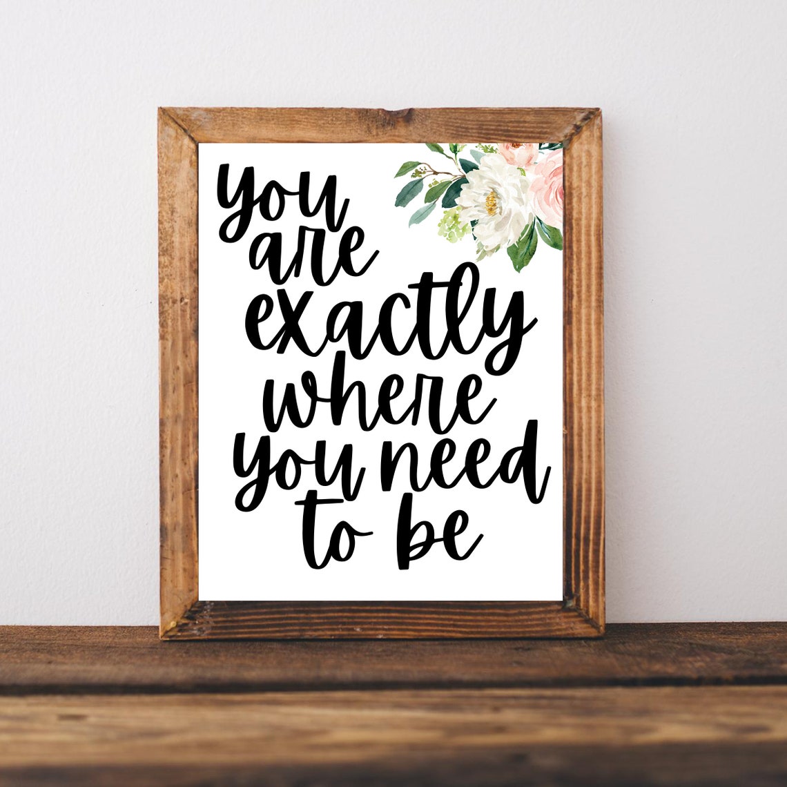 Farmhouse Wall Decor Sign Art Therapy Office Social Worker Gift Therapist Affirmation