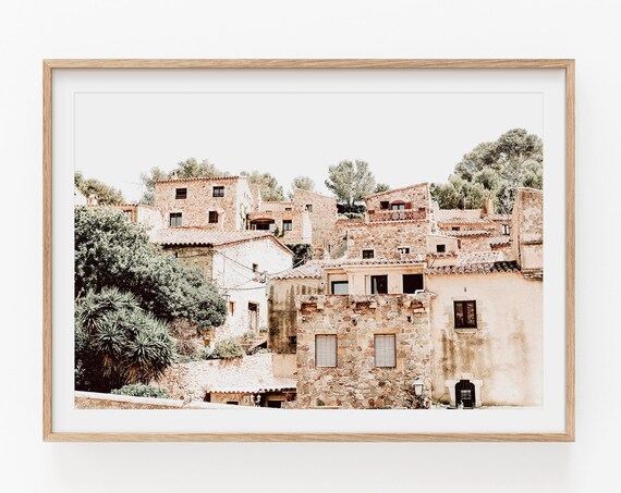 Positano Travel Poster, Italy City Landscape View