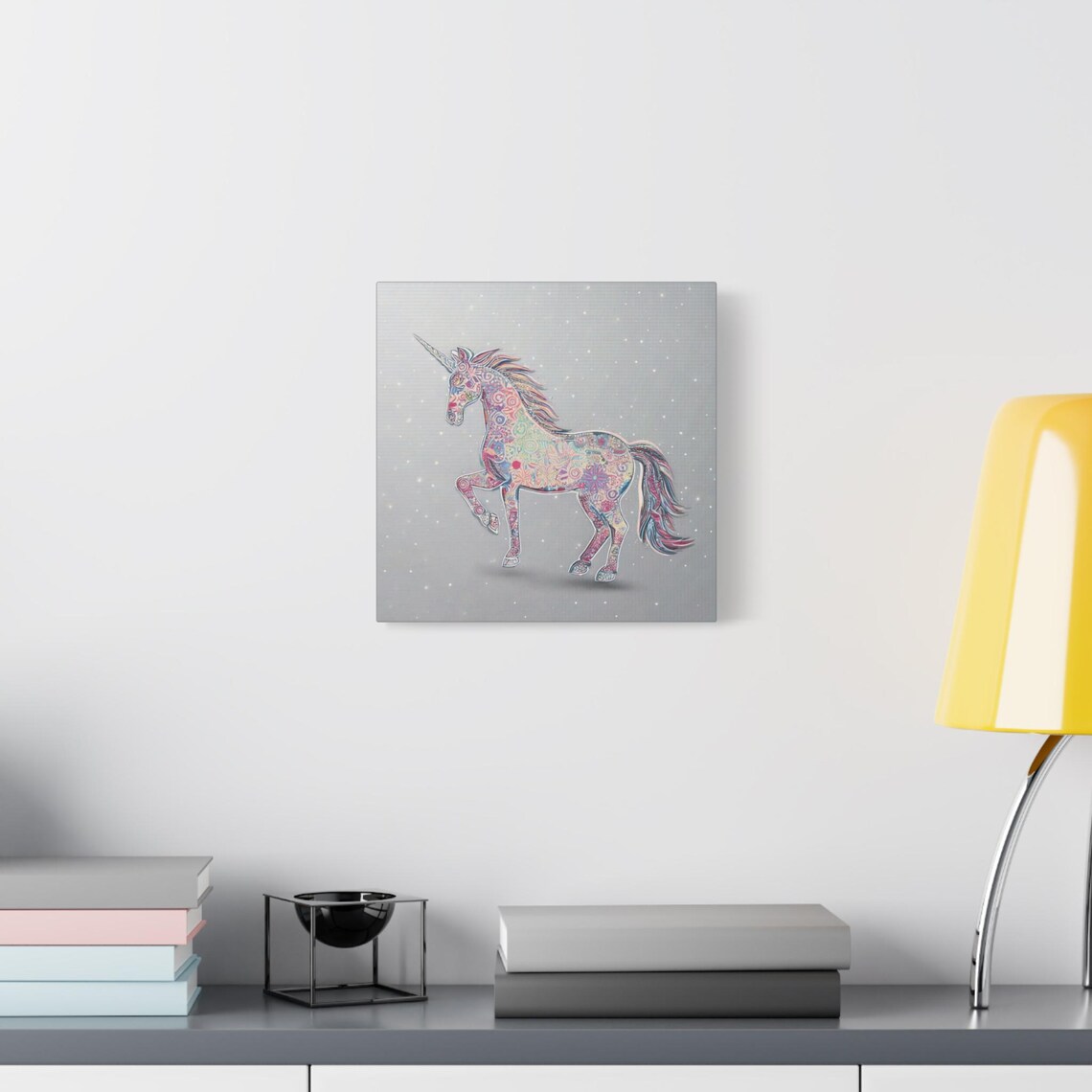 Magical Unicorn Art Print, Whimsical Boho Decor - Image 2