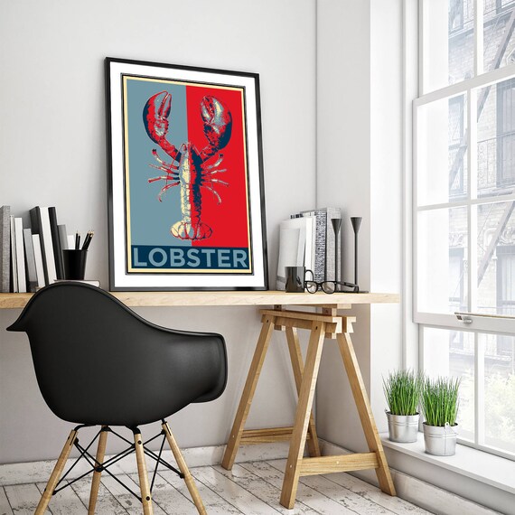 Lobster Original Art Print Poster Photo Gift Wall Decor Jbp Dominance Hierarchy Sjw Bucko