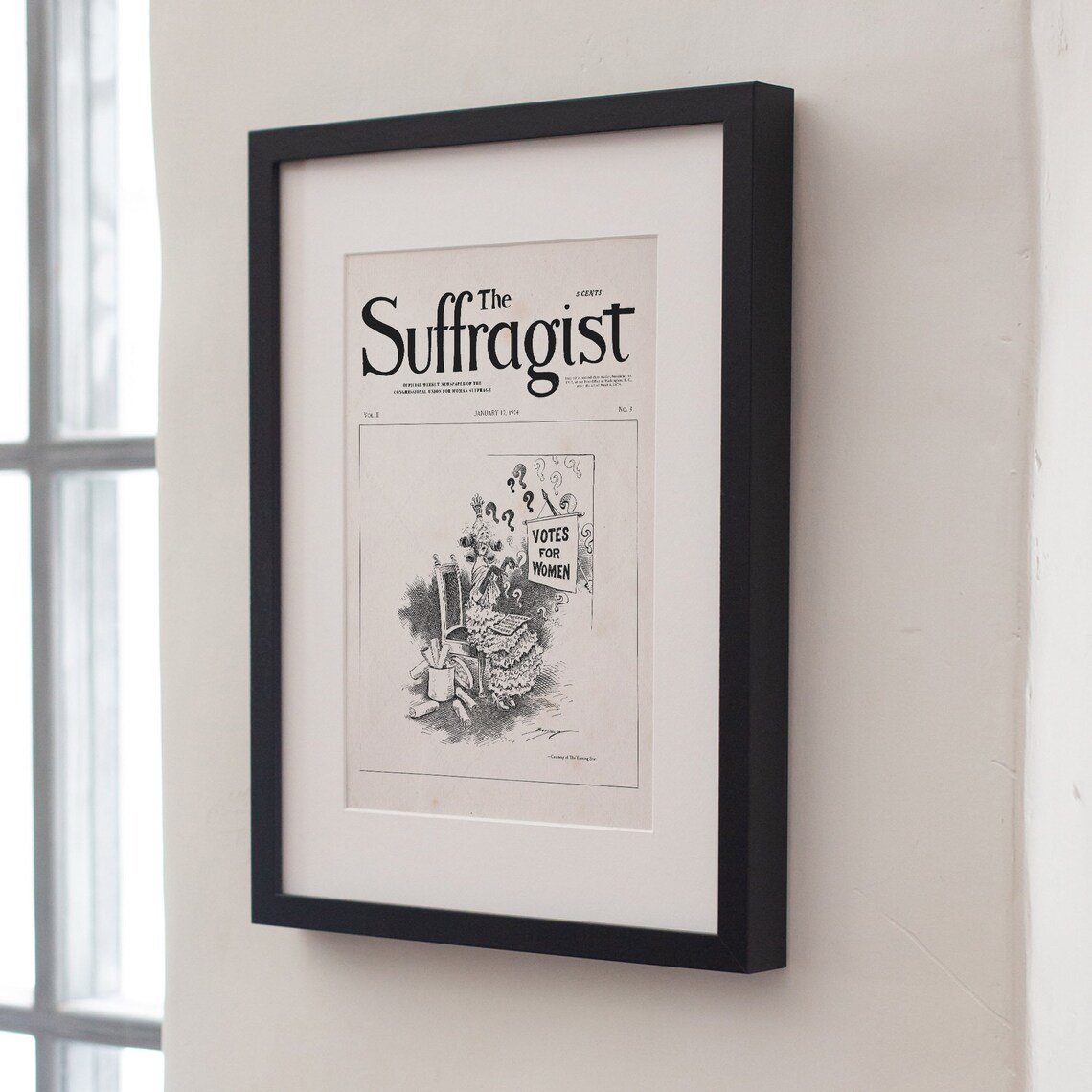 The Suffragist Newspaper January 1914 Votes For Women Feminist Poster - Image 4