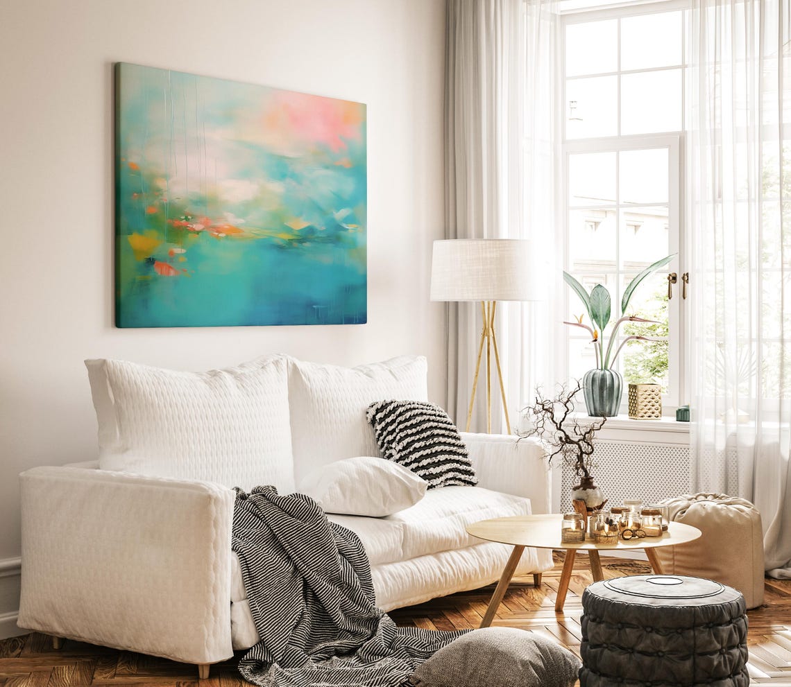 Art Colorful Abstract Art Prints Living Room Decor Bold Colorful Prints Abstract Art Prints Green 365 - Image 4