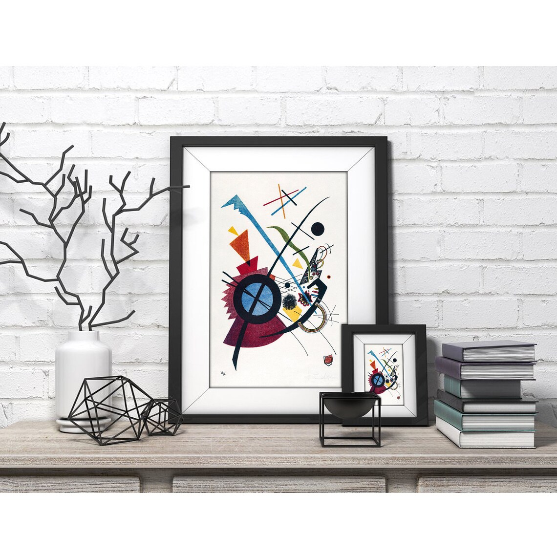 Violet Print Wassily Kandinsky Vintage Wall Art Classic Paintings Renaissance Prints Large Home Decor - Image 4