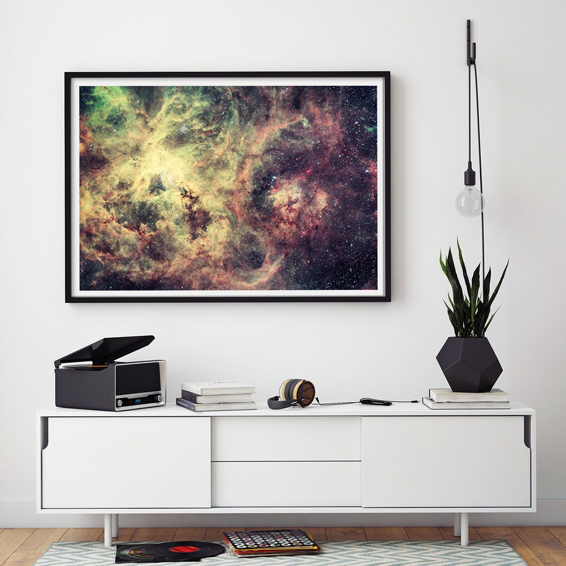 Hubble Tarantula Nebula Galaxy Art Print - Image 3
