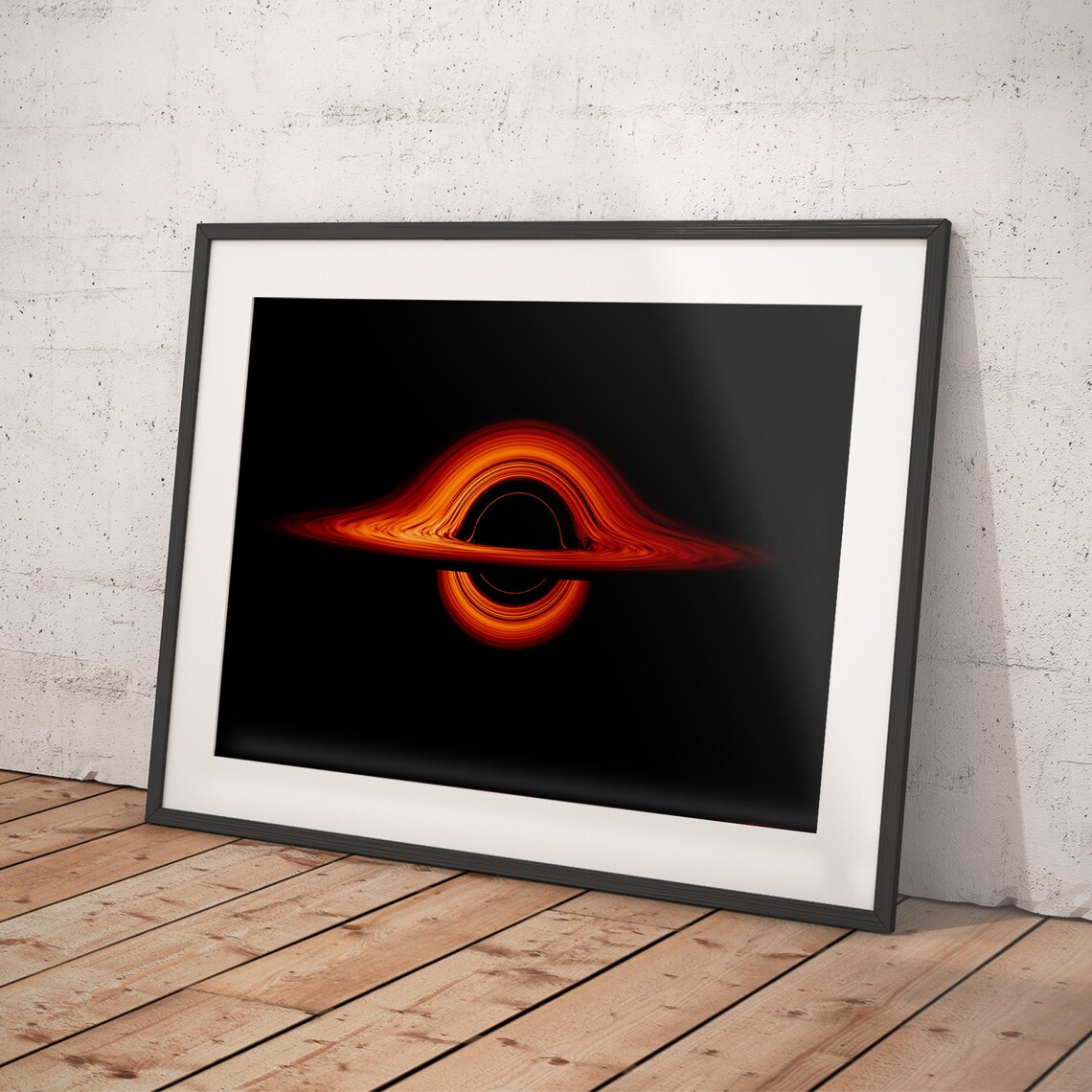 Black Hole Astronomy Poster, Space Art Print - Image 4