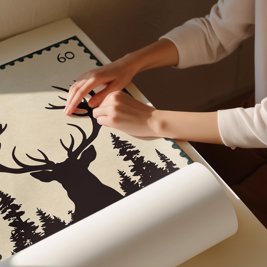 Terrasen Throne Of Glass Art Print, Bookish Decor - Image 2