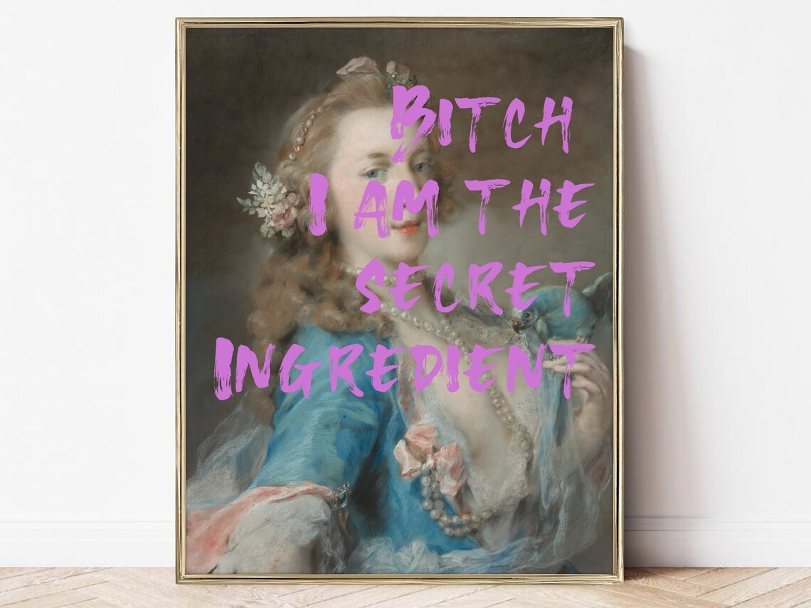 I Am The Secret Ingredient Feminist Art Print