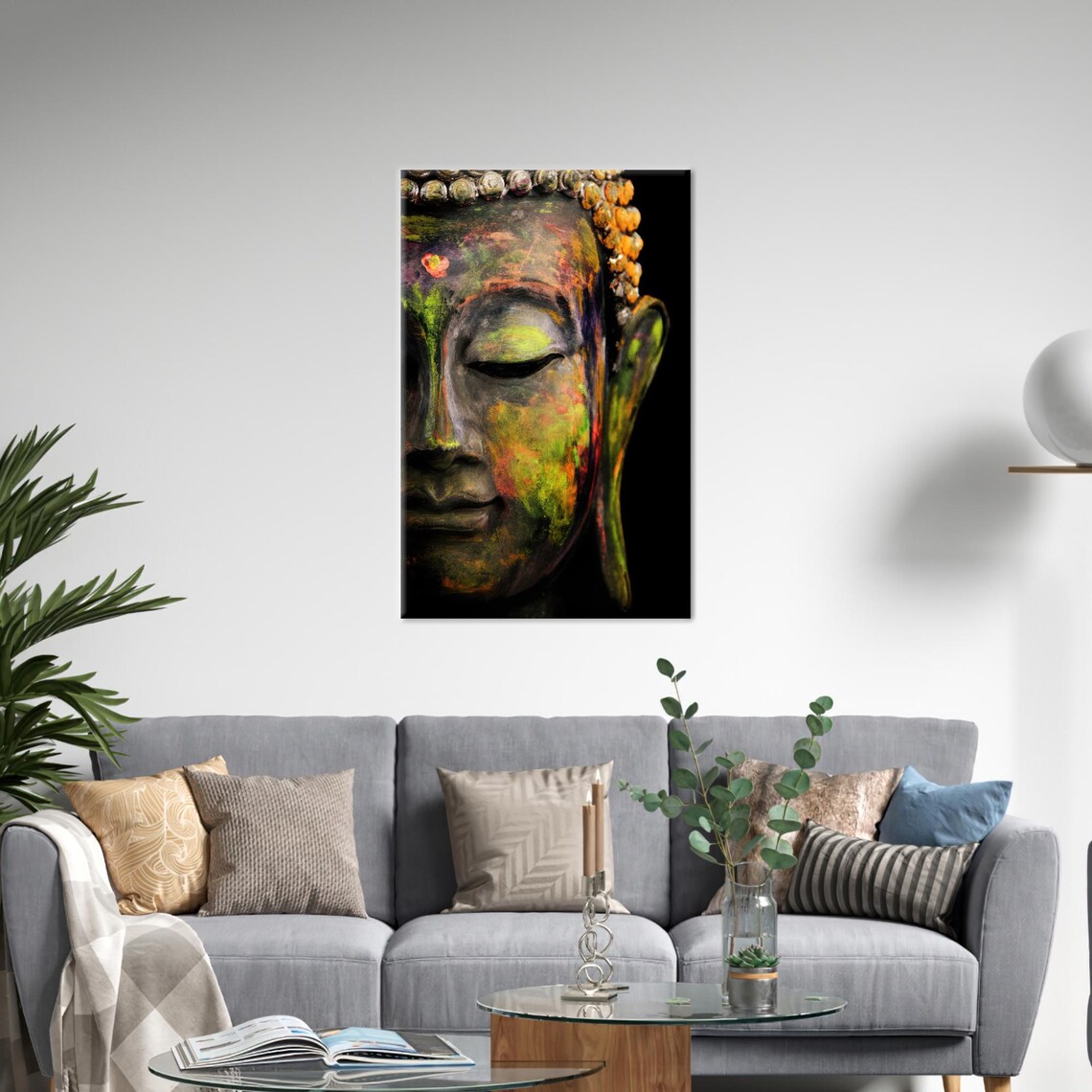 Buddha Modern Poster, Gift For Her