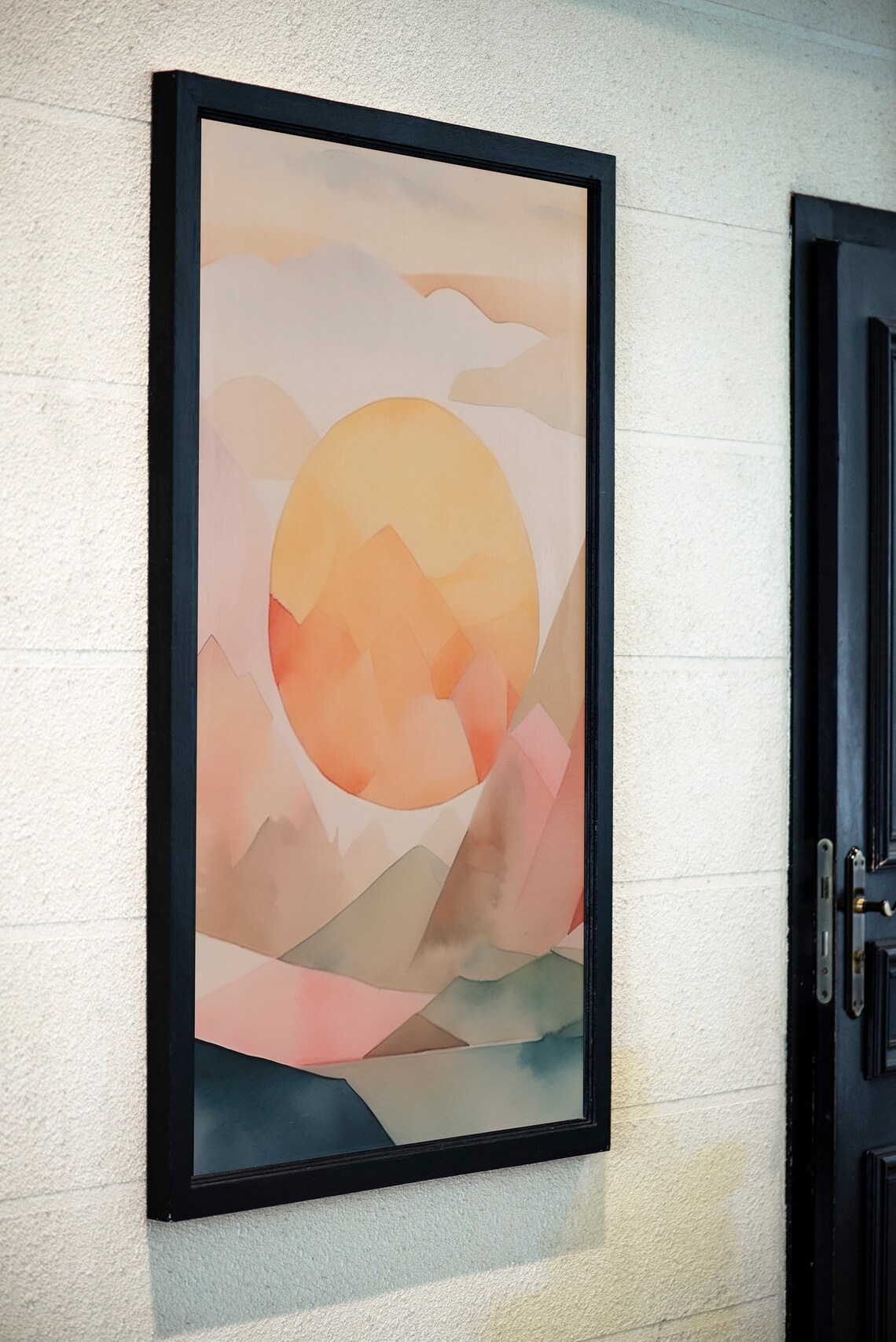 Minimalist Sunset Print, Boho Sunshine Poster - Image 3