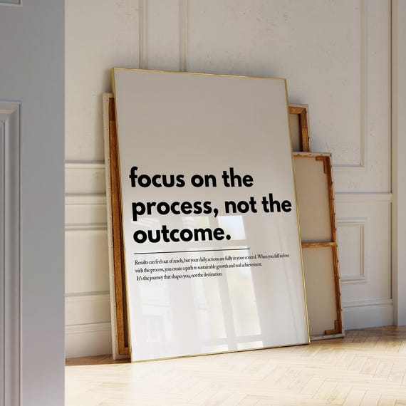 Motivational Quote Wall Art Home Office Uplifting Inspirational Dorm Room Decor
