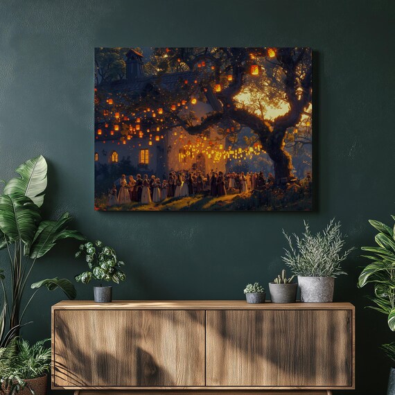 Sweden Canvas Wall Art Midsummer Celebration Home Decor Print Nordic Design Scandinavian Cityscape Gift Stockholm Inexpensive Hangings
