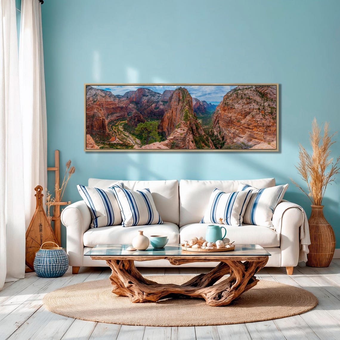 Zion Canyon Angels Landing Utah National Park Triptych Poster - Image 5