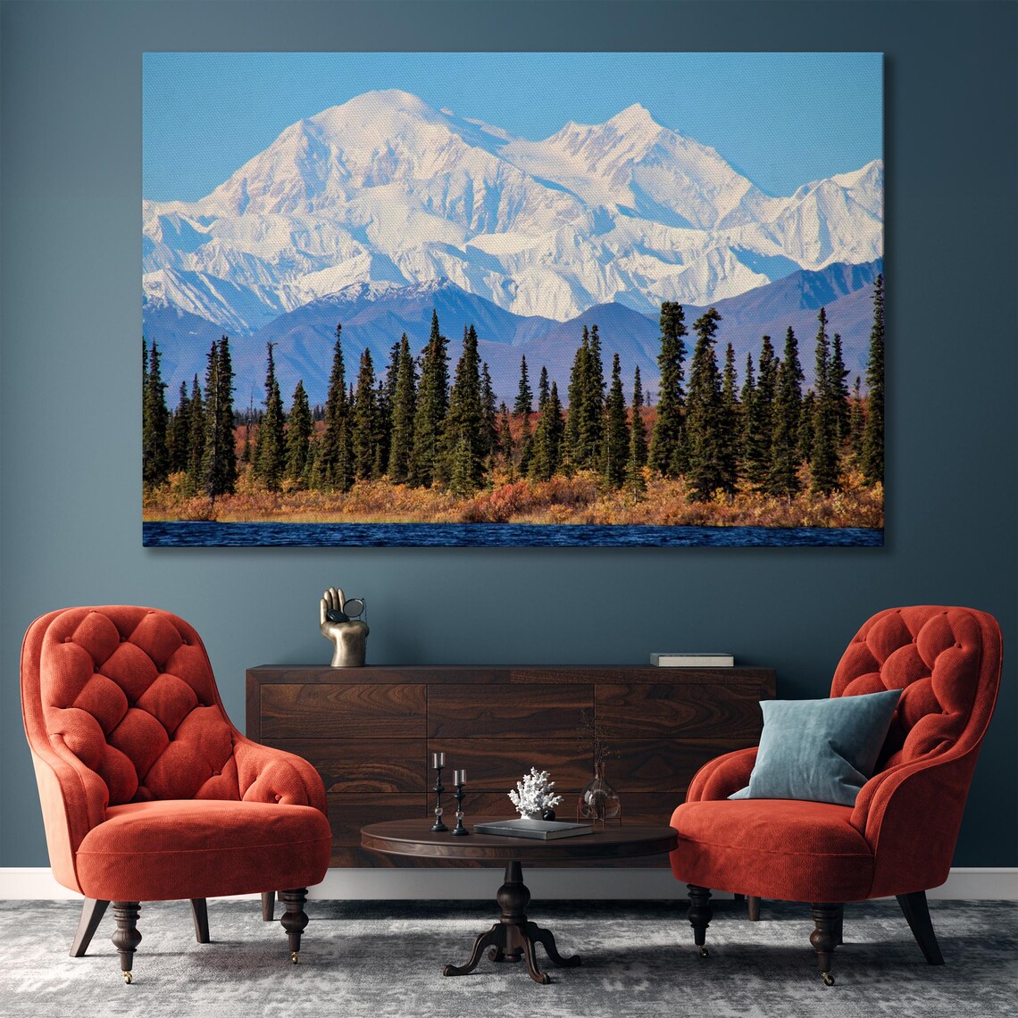 Denali, Alaska Travel Poster, North America Peak - Image 4