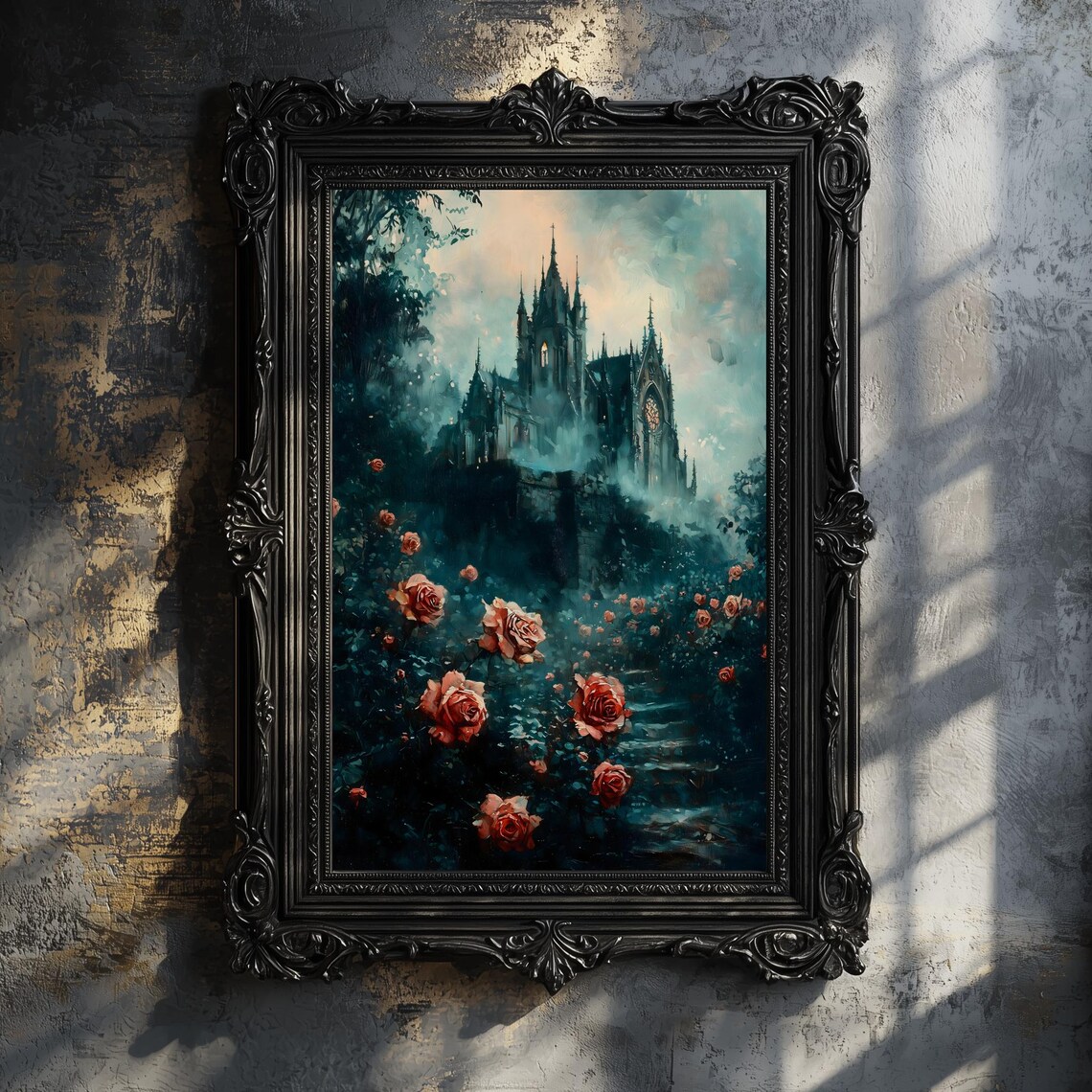 Gothic Cathedral Art Print, Dark Academia Decor - Image 2