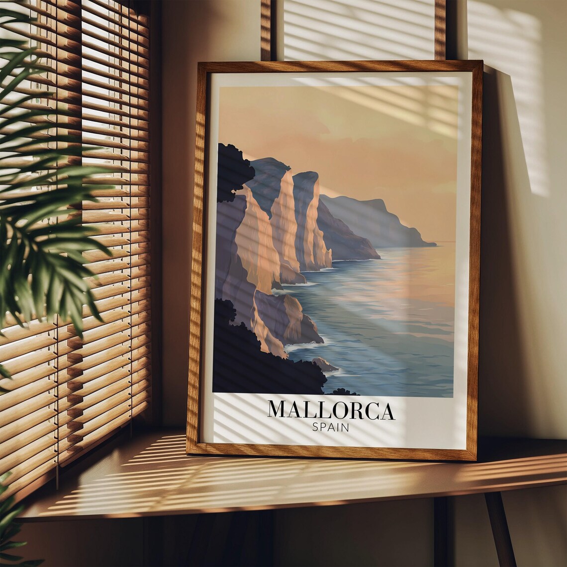 Mallorca Spain Travel Poster, Europe Wall Art - Image 2