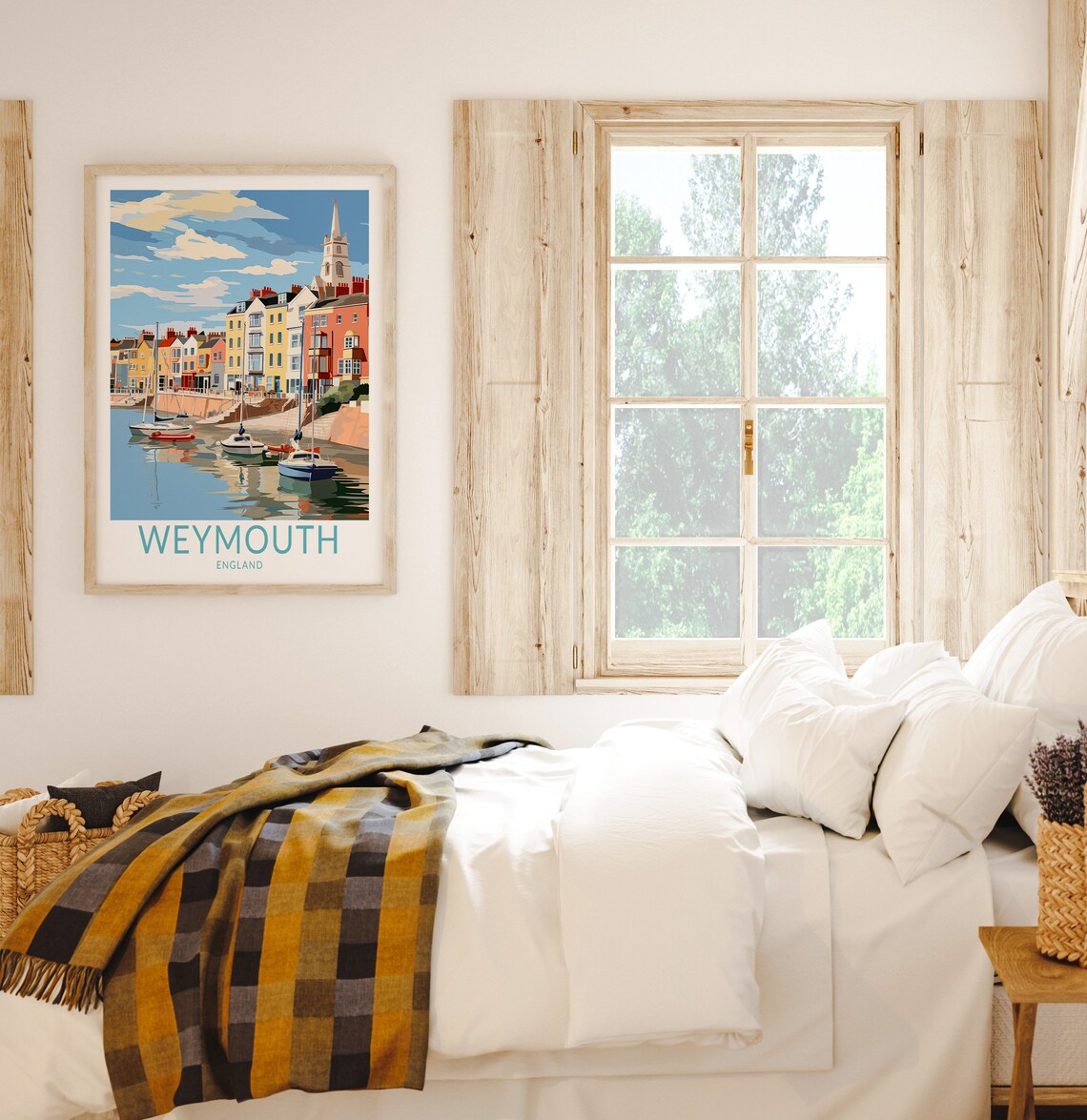 Weymouth Dorset England Travel Poster, United Kingdom - Image 2