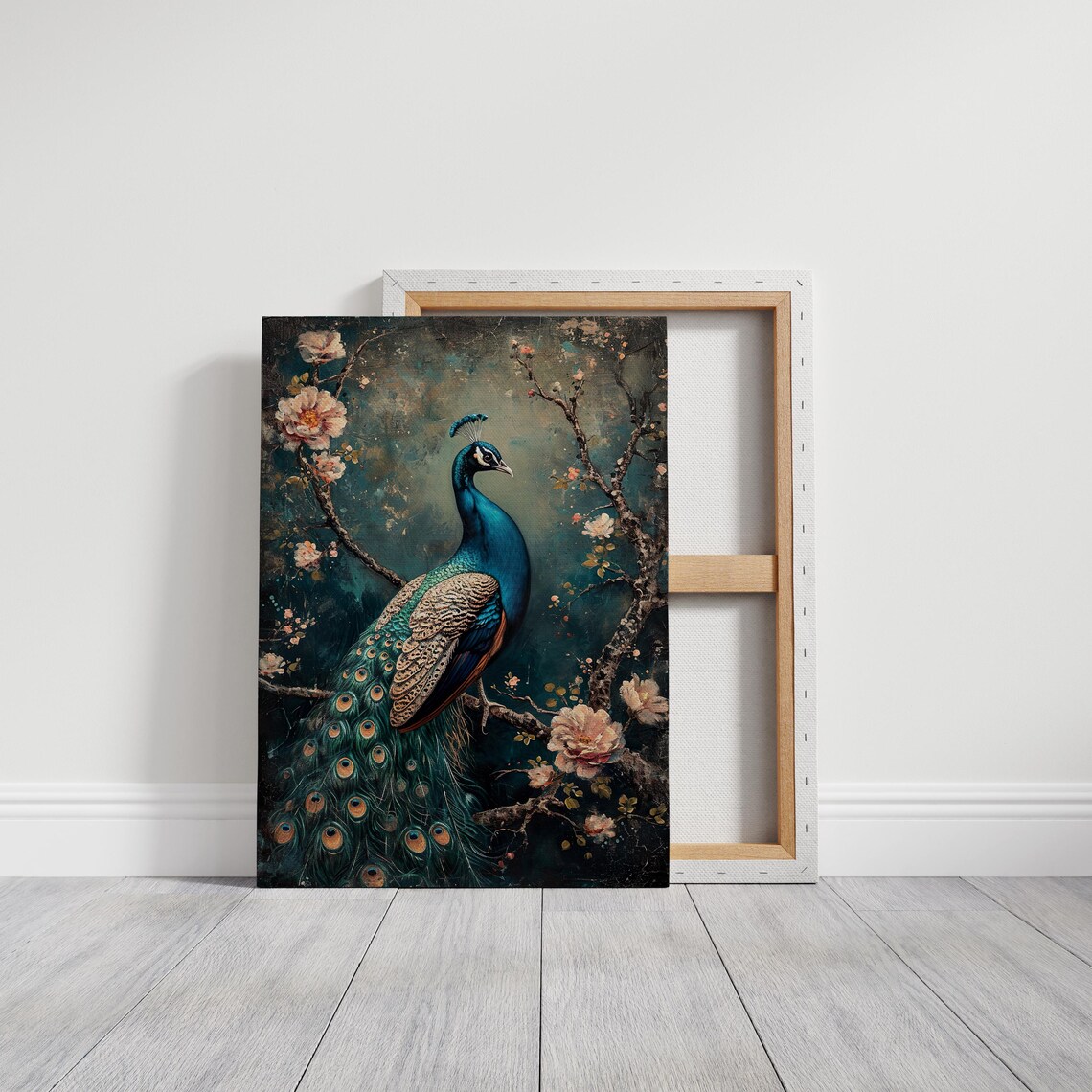 Victorian Peacock - Vintage Bird Art Print - Image 6