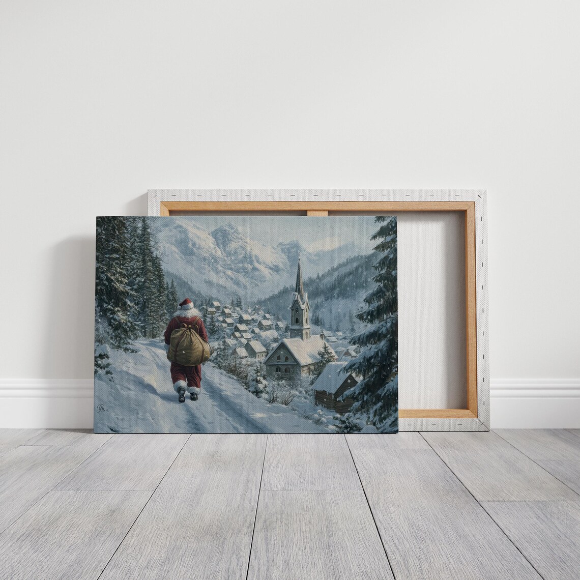 Santa Clause Coming To Deliver Presents, Christmas - Image 7