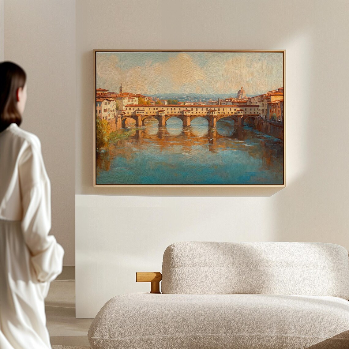 Ponte Vecchio Bridge, Florence Italy Cityscape - Image 3