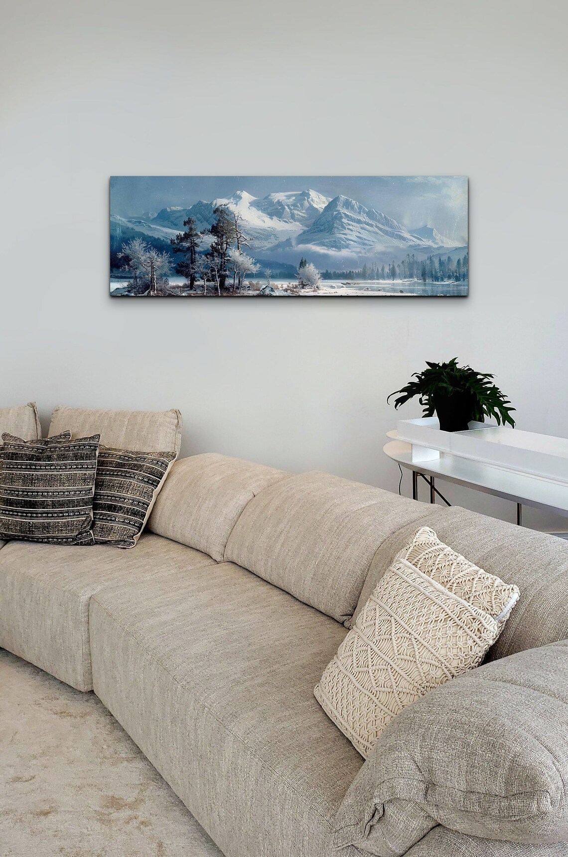 Mount Corcoran, Albert Bierstadt Style Nature Art Print - Image 4