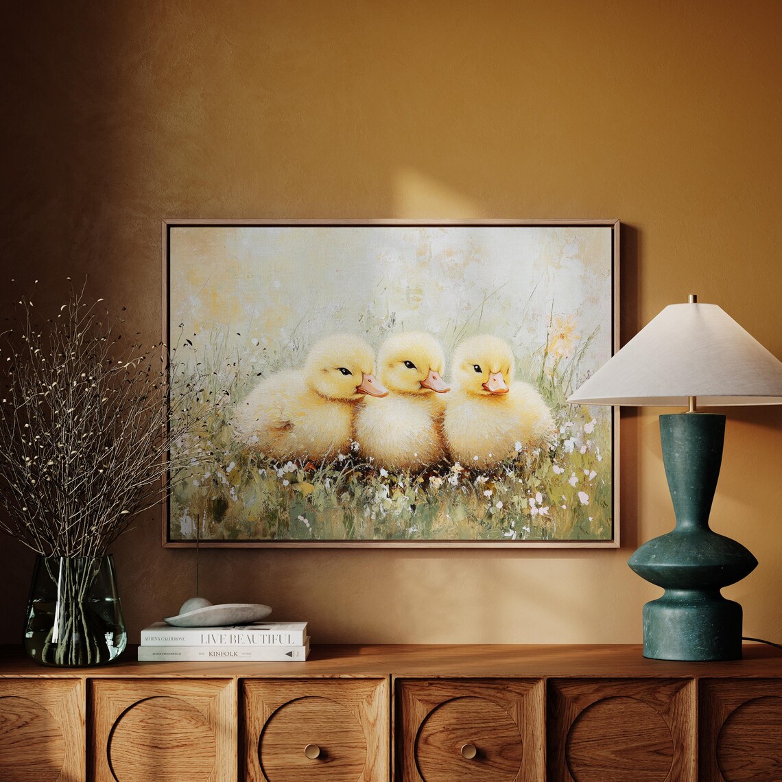 Adorable Ducklings, Whimsical Nature Animal Art Print - Image 7