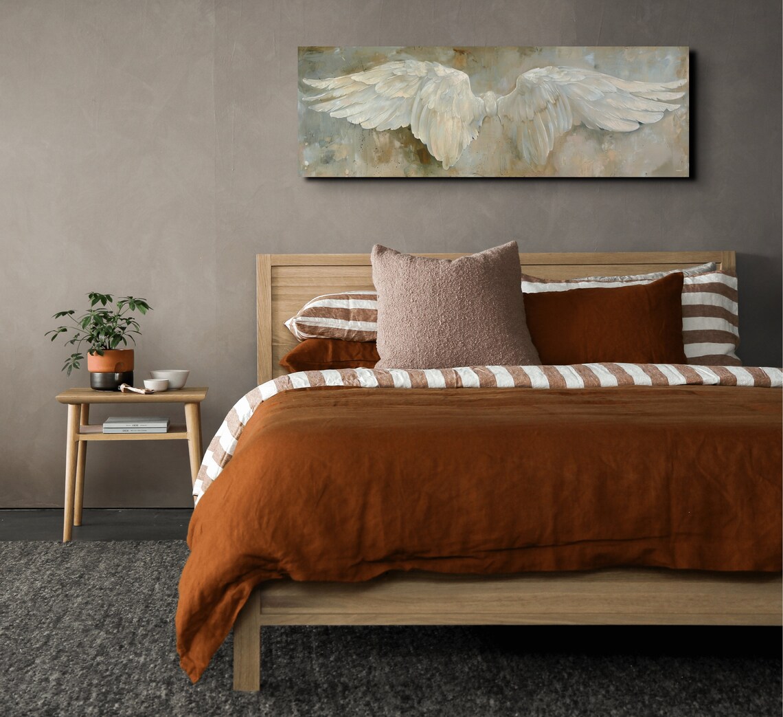 Panoramic Angel Wings, Angelic Style Wall Art - Image 6