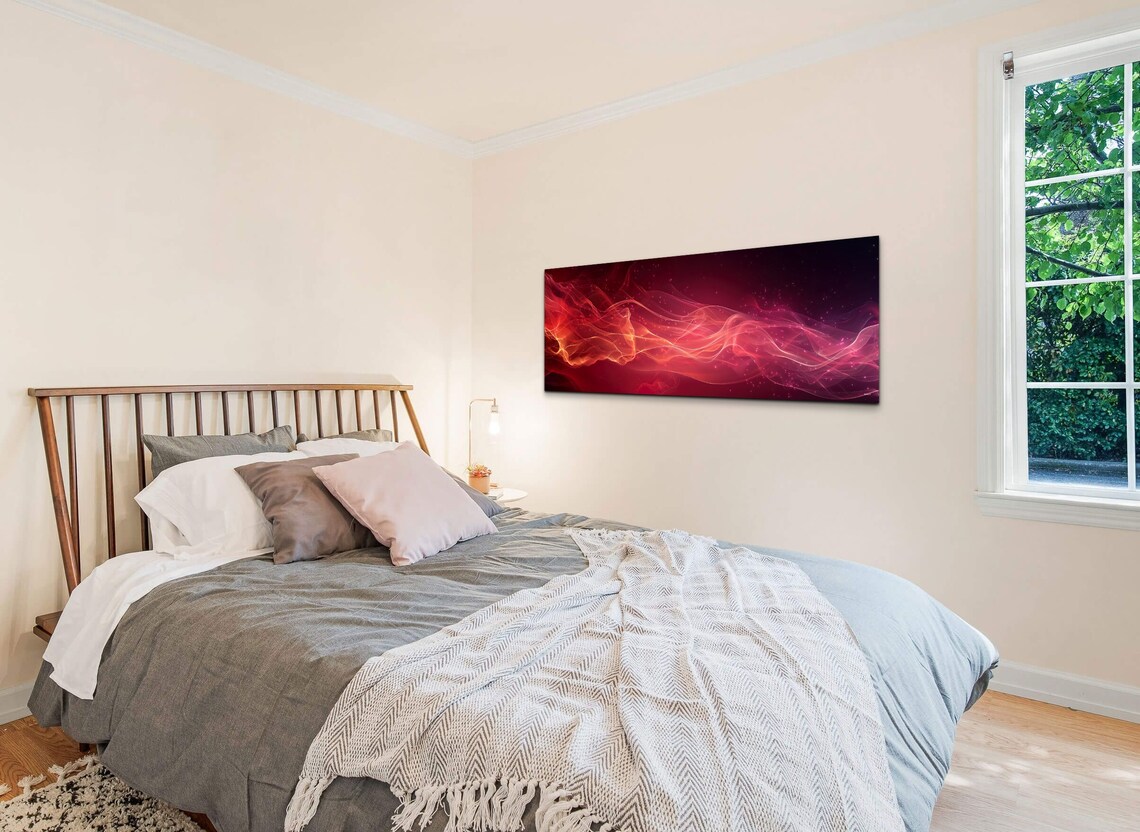 Abstract Wave Art Print, Contemporary Poster Gift - Image 6