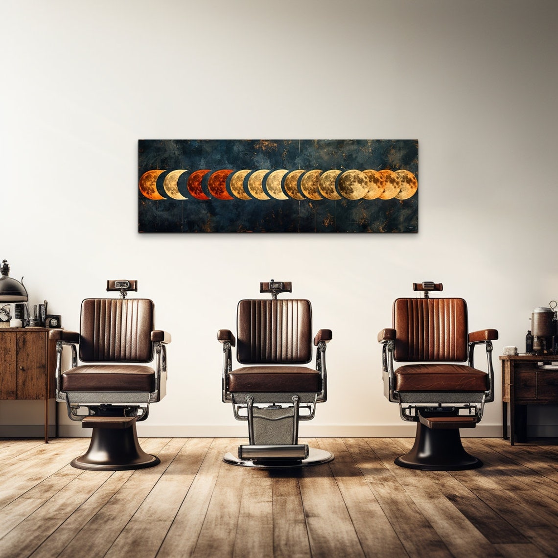 Panoramic Moon Phase Art Print - Image 7