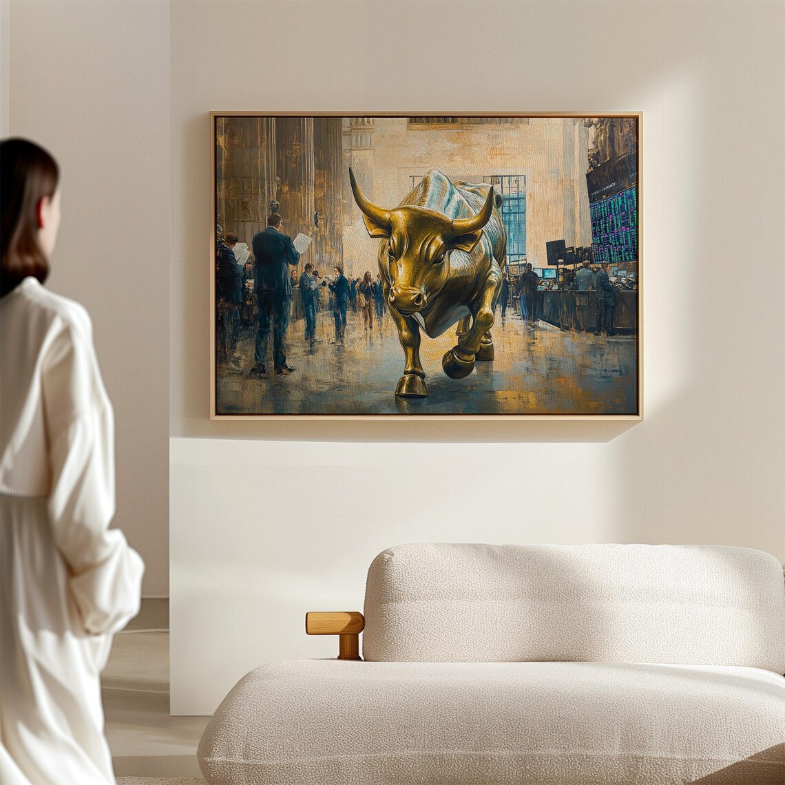 Wall Street Bull Art Print, Financial District - Image 2
