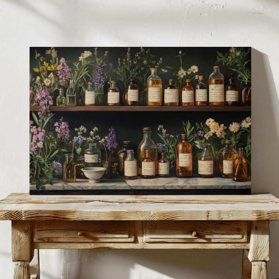 Vintage Apothecary Herbal Medicine Botanical Print - Image 4
