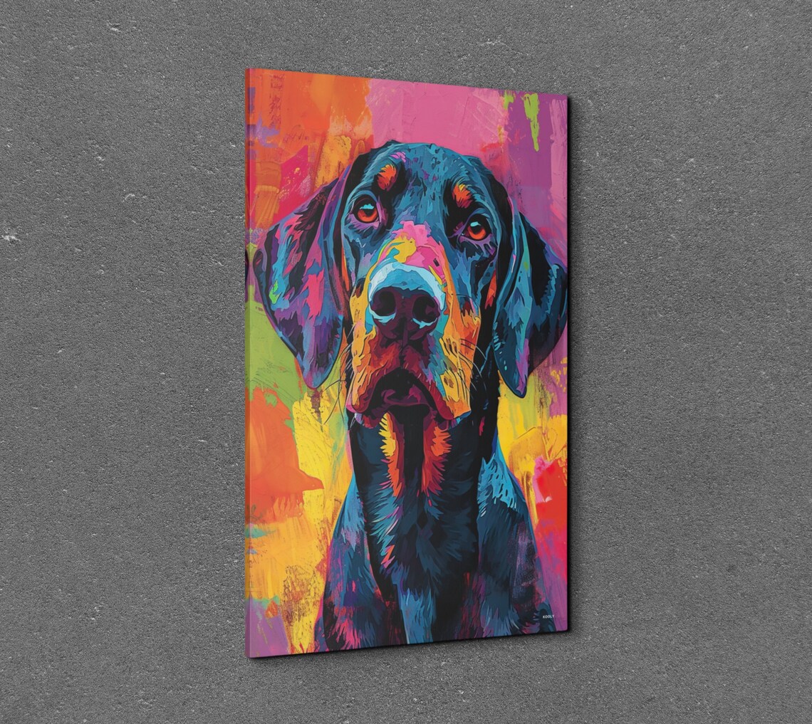 German Shorthaired Pointer Pop Art Poster - Image 3