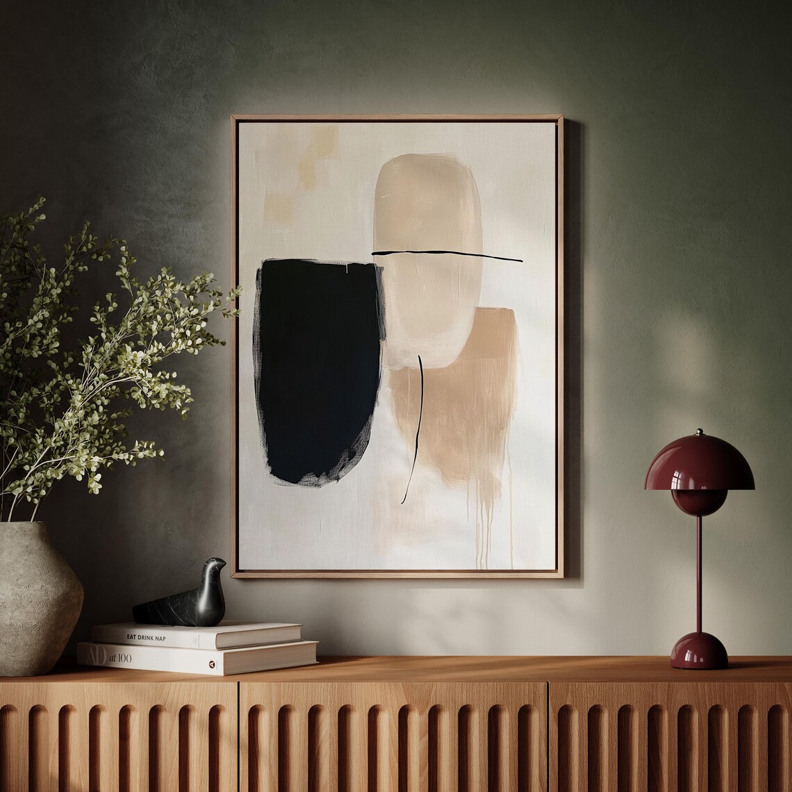 Minimalist Abstract Art, Modern Geometric Wall Decor - Image 6