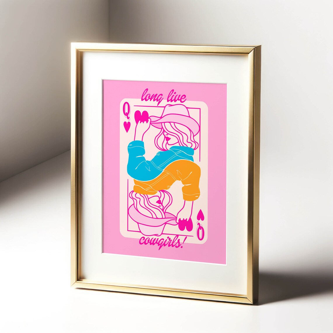 Cowgirl Sayings Western Dorm Room Art Print - Image 2