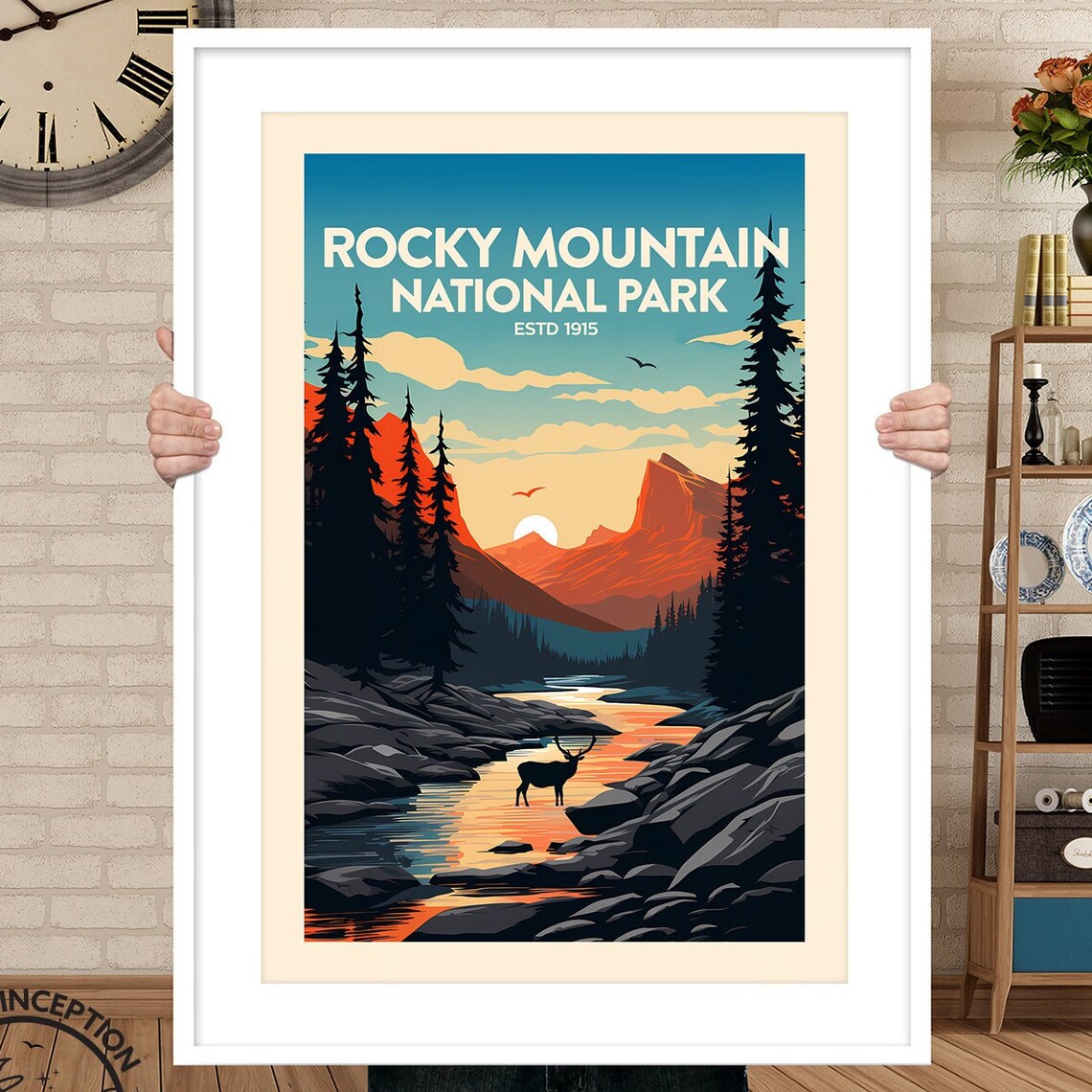 Rocky Mountain National Park Home Decor Art Print