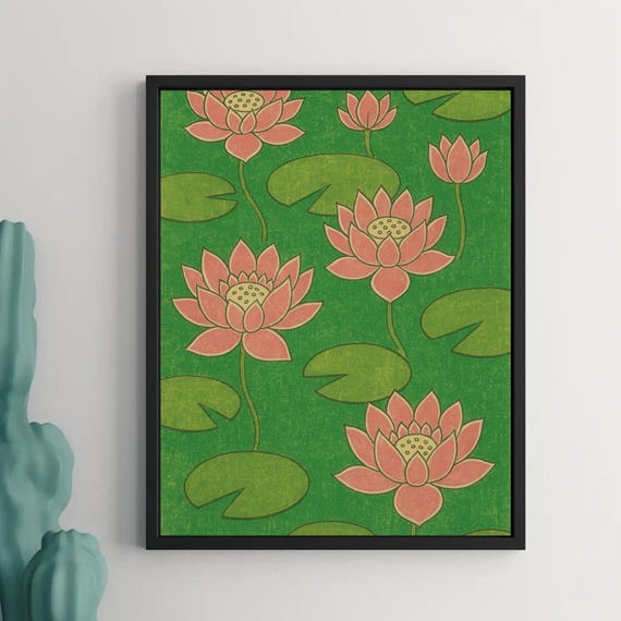 Flowers Poster Modern Botanical Wall Art