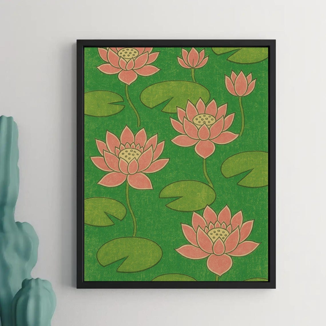 Flowers Poster Modern Botanical Wall Art