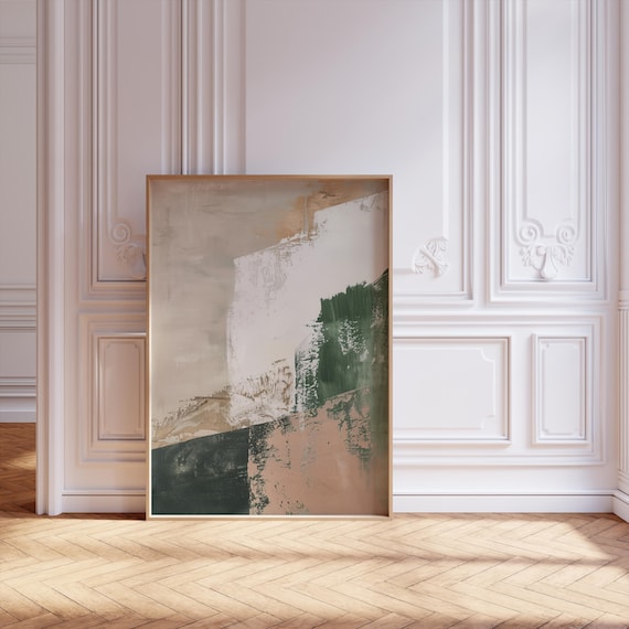 Scandinavian Abstract - Minimalist Travel Poster