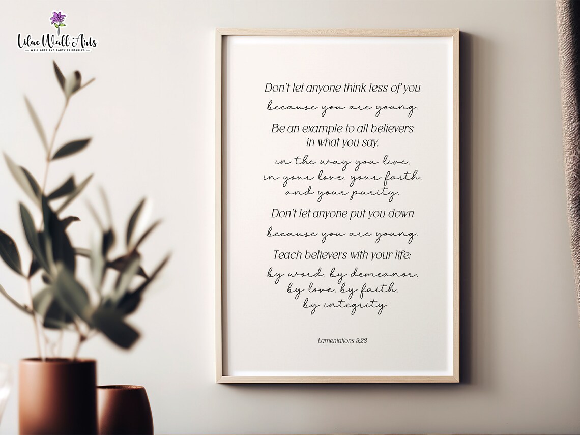 Custom Bible Verse Personalized Bible Verse Wall Art Custom Scripture Christian Gift Custom Gift Custom Print Baptism Gift - Image 4