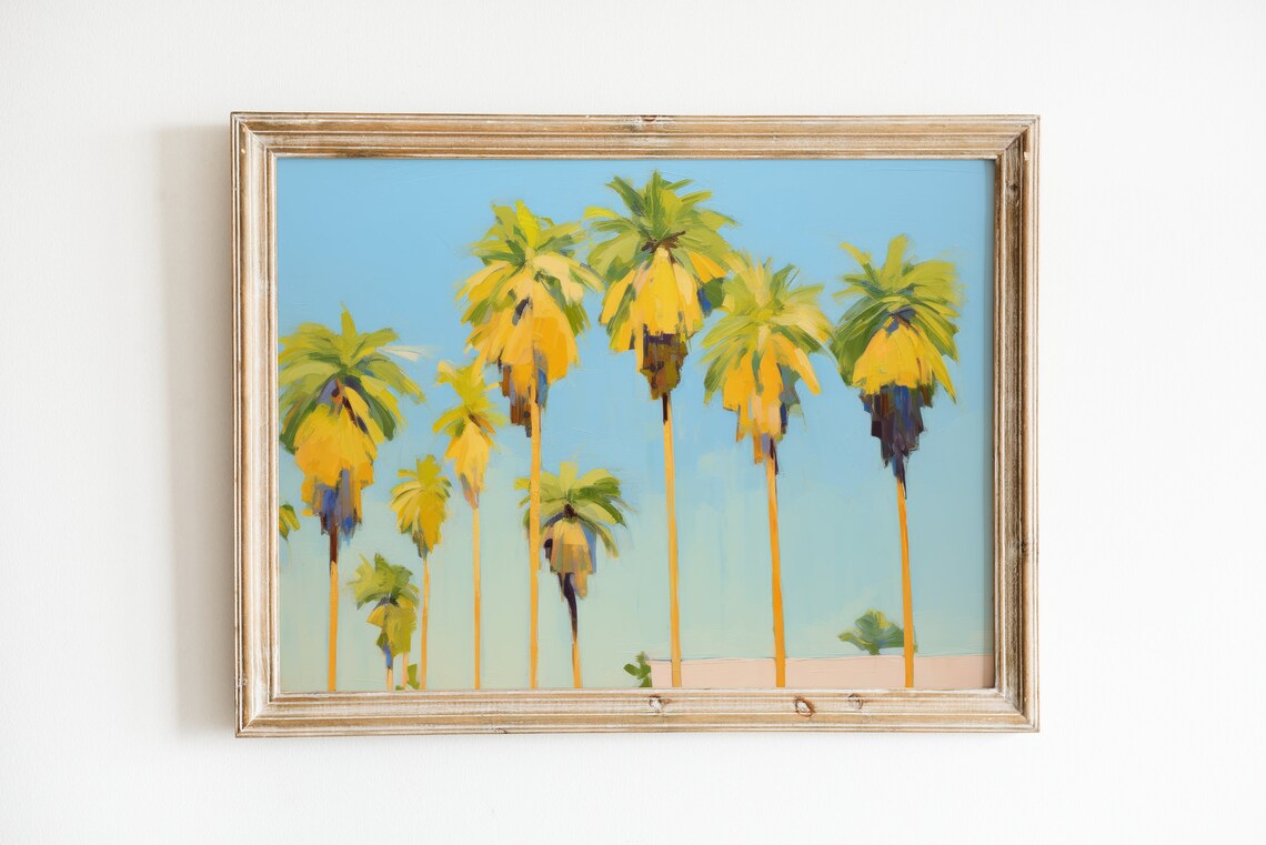 Southern California Coastal Travel Poster, Beach House