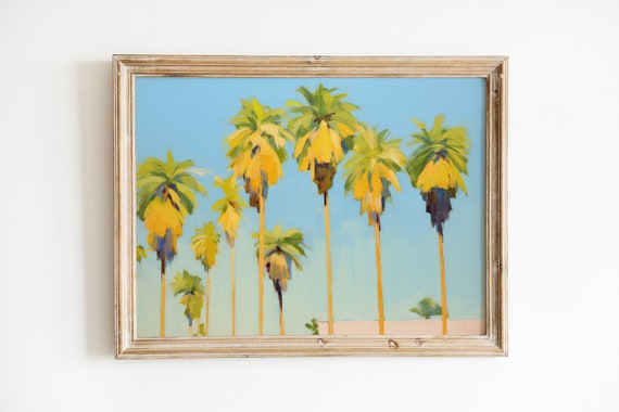 Southern California Coastal Travel Poster, Beach House