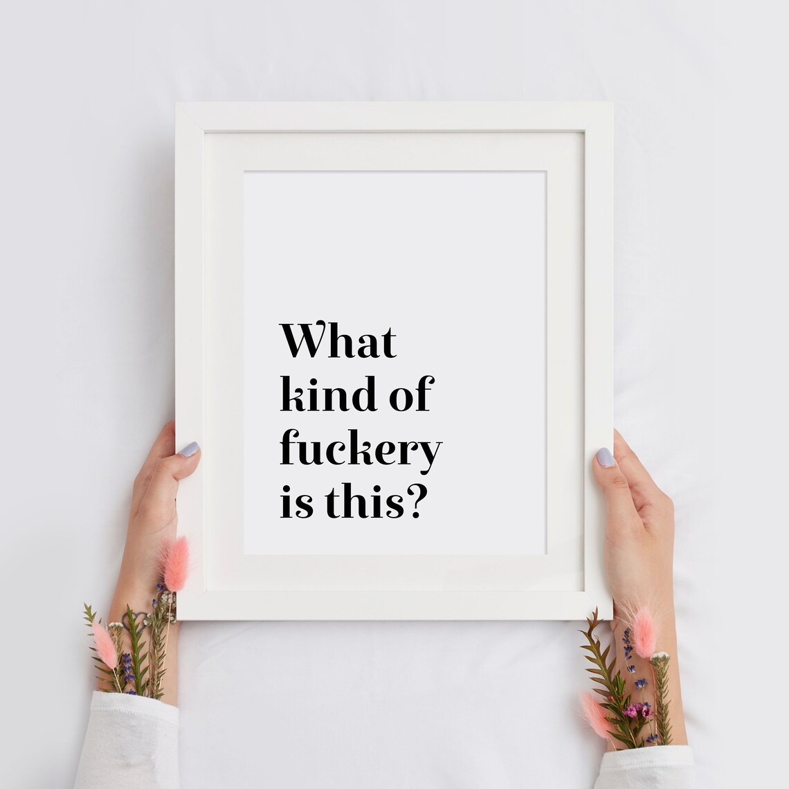 What Kind of Fuckery Is This Funny Sarcastic Office Quote Poster - Image 2