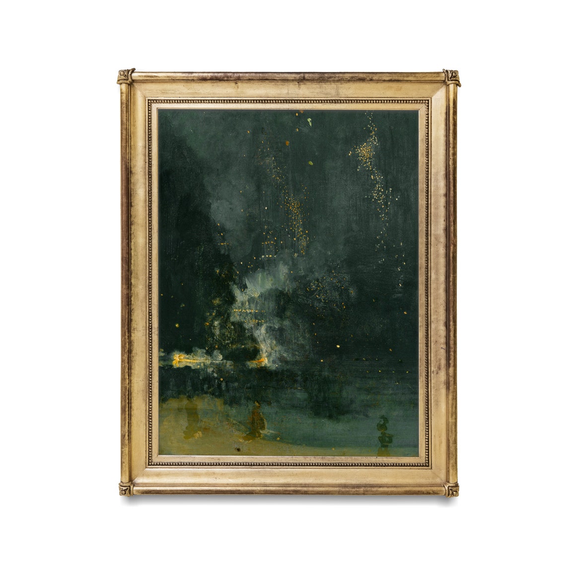 Whistler Nocturne in Black and Gold The Falling Rocket Poster - Image 2
